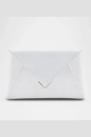 Tyler Ellis Lee Small Pouchet Leather Clutch Bag