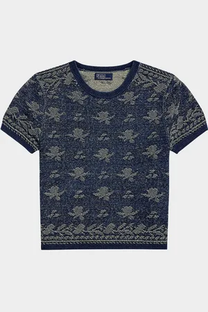Ralph Lauren Floral Cotton Short-Sleeve Top