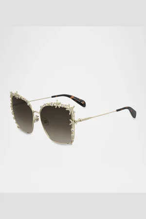 Kate Spade Astrid star embellished square sunglasses