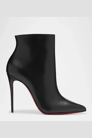 Christian Louboutin So Kate Calfskin Red Sole Booties