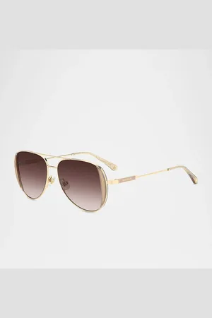 Kate Spade Navigator Aviator Metal Sunglasses