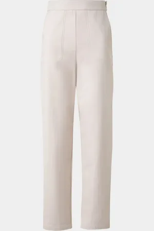 AKRIS Flynn Stretch Denim Conical-Leg Ankle Pants