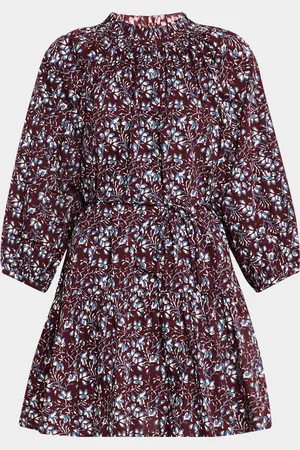 APIECE APART Trinidad Tiered Floral-Print Mini Dress