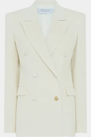 GABRIELA HEARST Gavin Double-Breasted Corduroy Blazer