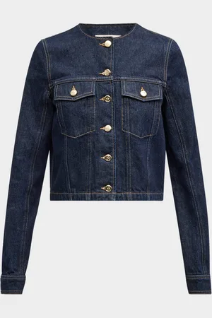 ULLA JOHNSON The Sabine Tailored Denim Jacket