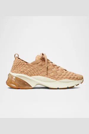 Tory Burch Good Luck Woven Trainer Sneakers