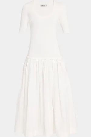 Simkhai Patton Drop-Waist Midi Dress