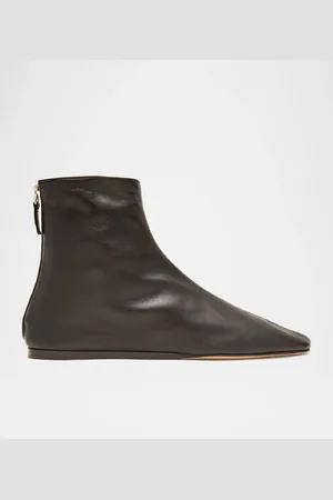 Le Monde Beryl Luna Calfskin Zip Booties
