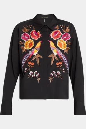 Kobi Halperin Kinsley Embroidered Button-Down Shirt