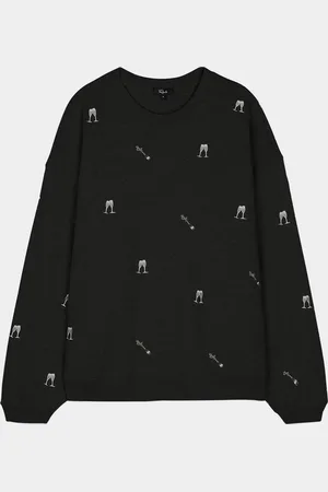 Rails Varsity Champagne Embroidered Sweatshirt