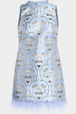Cara Cara Paige Printed Mini Shift Dress