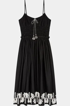 Rails Baja Embroidered Midi Dress
