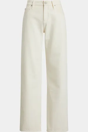 Ralph Lauren Mercer Relaxed Wide-Leg Jeans