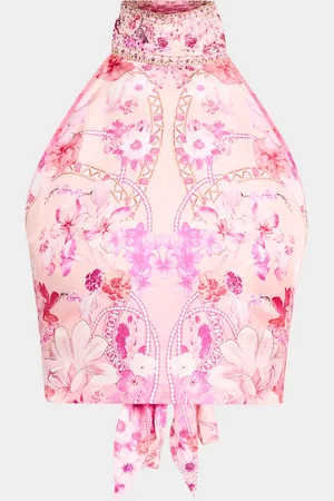 Camilla Halter Tie Top