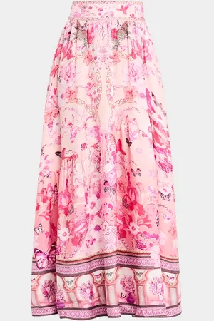 Camilla Shaped-Seam Maxi Skirt
