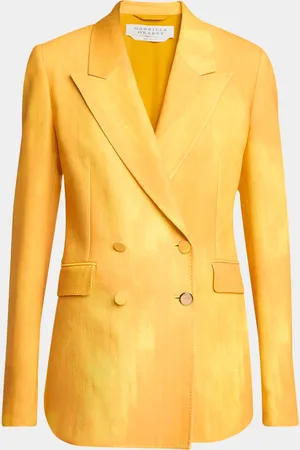 GABRIELA HEARST Angela Double-Breasted Wool Blazer