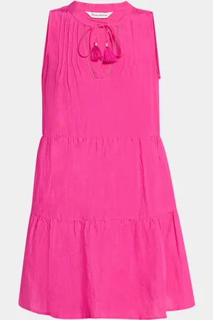 Tommy Bahama St Lucia Sleeveless Tiered Mini Dress