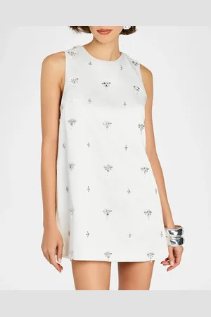 Retrofete Tylee Crystal-Embellished Shift Dress