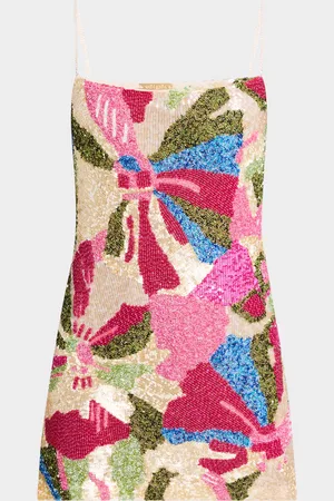 Cult Gaia Bebe Beaded Mini Dress