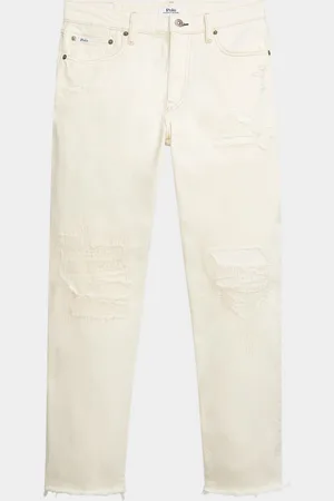 Ralph Lauren Relaxed Tapered Patchwork Jeans