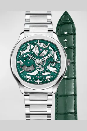 PIAGET Polo 42mm Stainless Steel Skeleton Watch