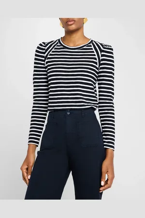 VERONICA BEARD Mason Long-Sleeve Baseball Tee