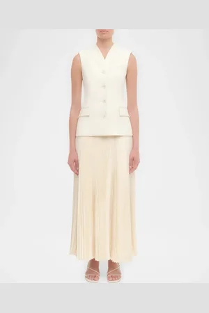 Simkhai Georgina Sleeveless Vest Midi Dress