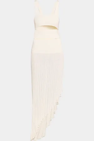 CHRISTOPHER ESBER Slash Asymmetric Midi Tank Dress