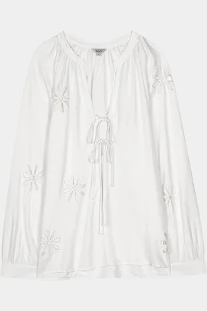 Rails Brielle Eyelet Linen Blouse