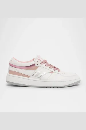 Givenchy Mixed Leather 4G Low-Top Sneakers