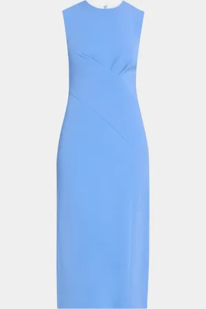 E.stott Mila Sleeveless Crossover Midi Dress