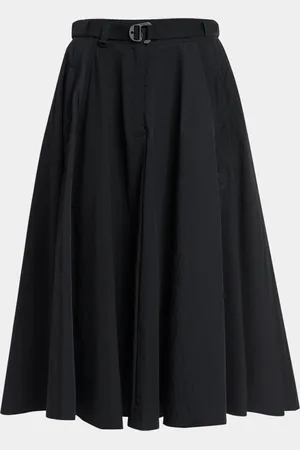 Moncler Nylon Midi Skirt