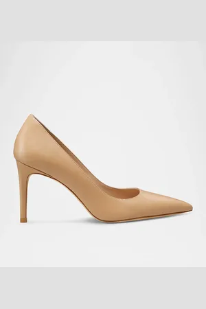 Stuart Weitzman Stuart Power 85 Leather Pumps