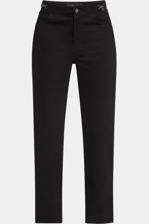 Kobi Halperin June Cropped Chain-Embellished Pants