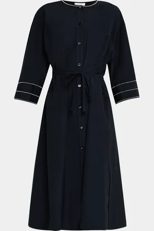 PESERICO SIGN Chain-Trim Midi Dress