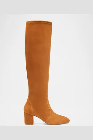 Stuart Weitzman Yuliana Stretch Suede Knee Boots