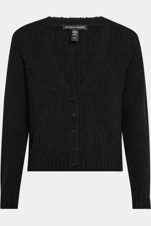Eileen Fisher Fluffy V-Neck Cardigan