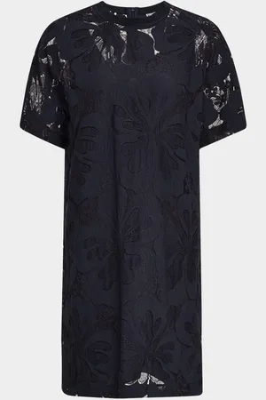 Max Mara Luis Floral Lace Mini Shift Dress