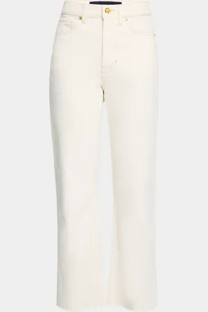 VERONICA BEARD Dylan High-Rise Straight Ankle Jeans