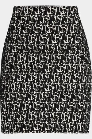 Burberry Monogram Knit Mini Skirt