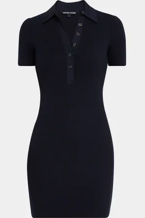 VERONICA BEARD Bailey Short-Sleeve Polo Dress