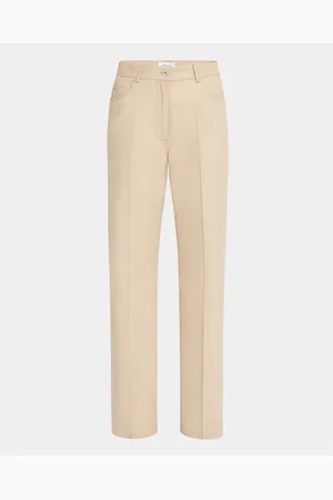 Salvatore Ferragamo 5-Pocket Cotton Straight-Leg Trousers