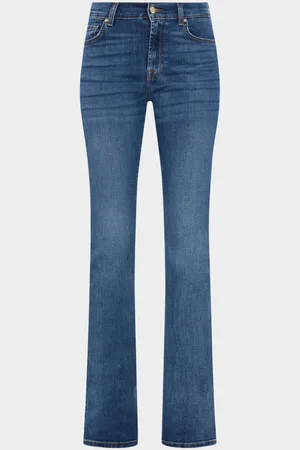 7 for all Mankind Mid-Rise Bootcut Jeans