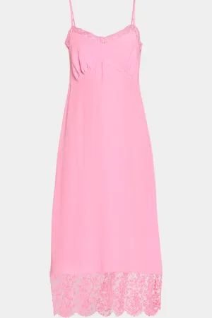 Simone Rocha Lace-Trim Slip Dress