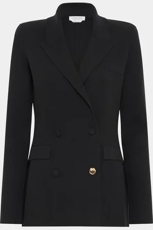 GABRIELA HEARST Bowen Double-Breasted Knit Jacket