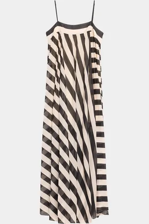 ZIMMERMANN Maxine Striped Maxi Dress