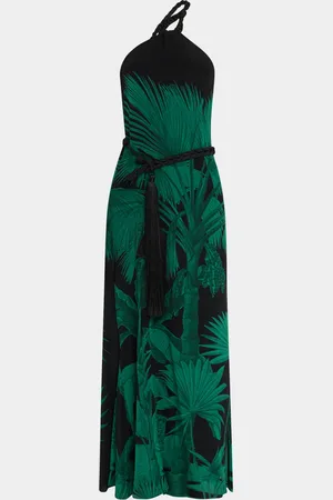 JOHANNA ORTIZ Exceptional Joy One-Shoulder Belted Maxi Dress