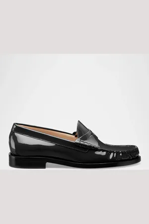 Stuart Weitzman Lottie Patent Penny Loafers