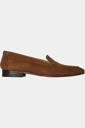 The Row Sophie Suede Easy Loafers