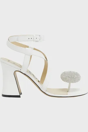 Loewe Calle Pebble Leather Sandals